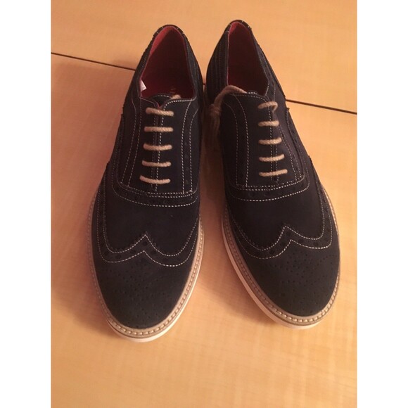 Alexander Nicolette 1910 Oxford Shoes Leather 41.5 Italian JARDO BROGUE Borrelli main image 9